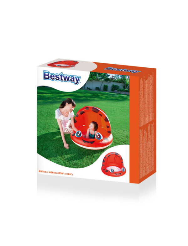 bestway kinderzwembadje rood