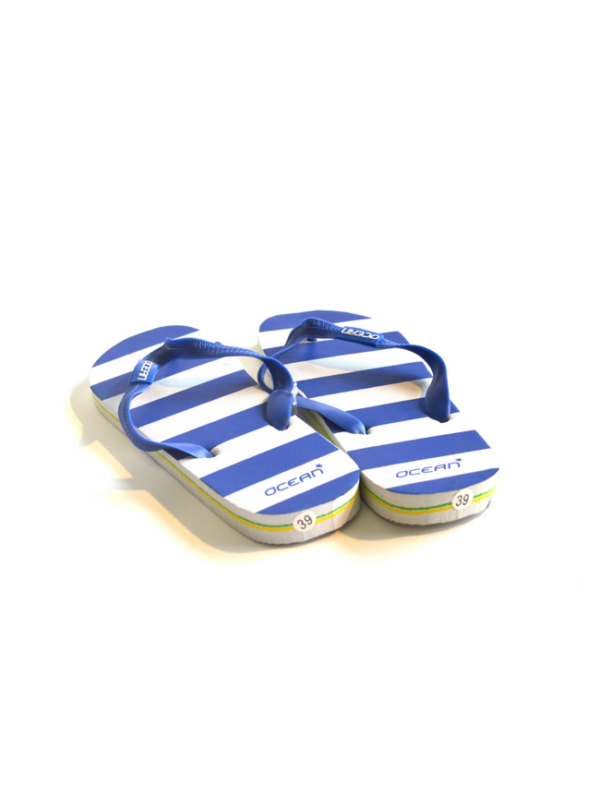 teenslippers vrouw blauw