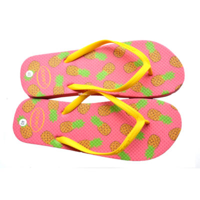 teenslippers dames zomer badslippers ananas roze