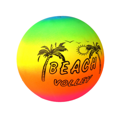 Rainbow beach ball