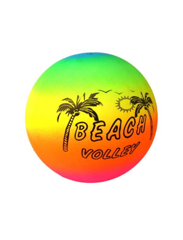 Rainbow beach ball