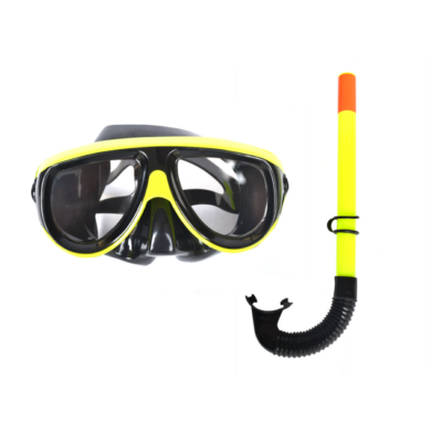 snorkel geel zwart