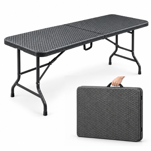 Rijoka Klapptisch Camping Gartentisch - 75x180cm